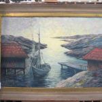 419 4357 OIL PAINTING